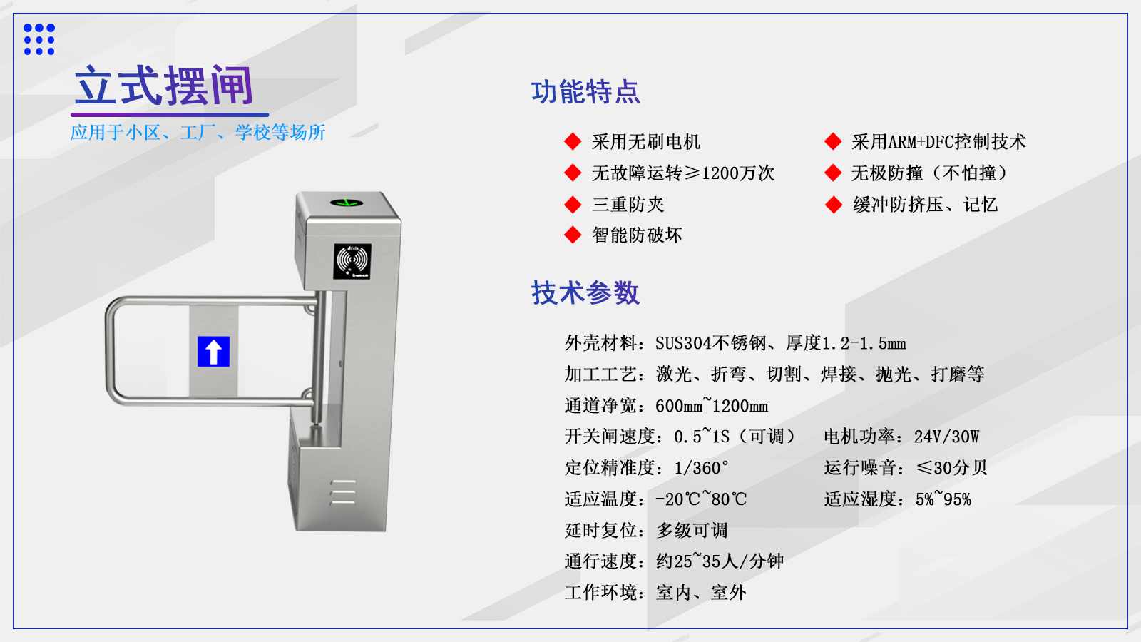摆闸CXT-BW130M
