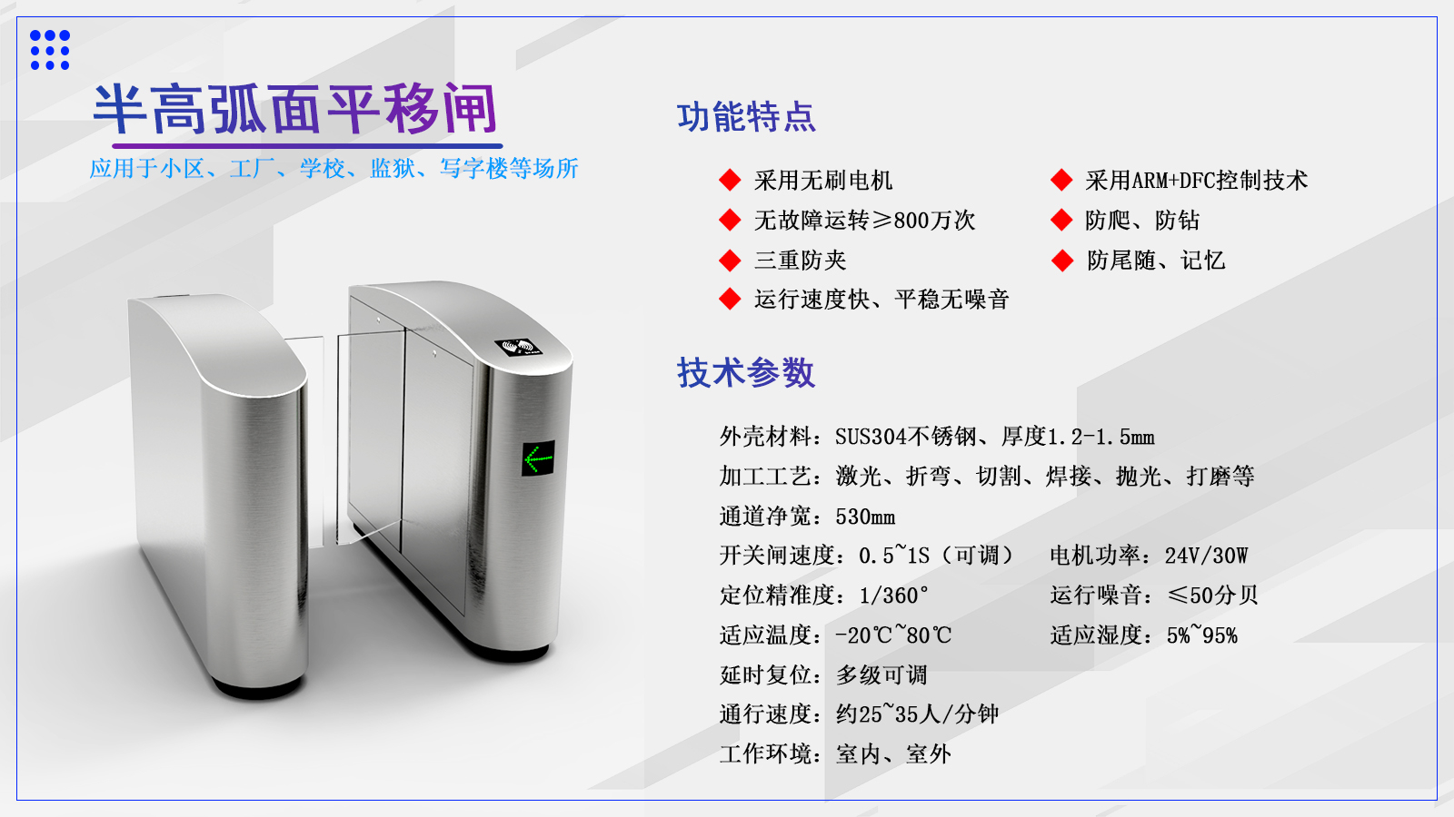 平移闸CXT-PY505