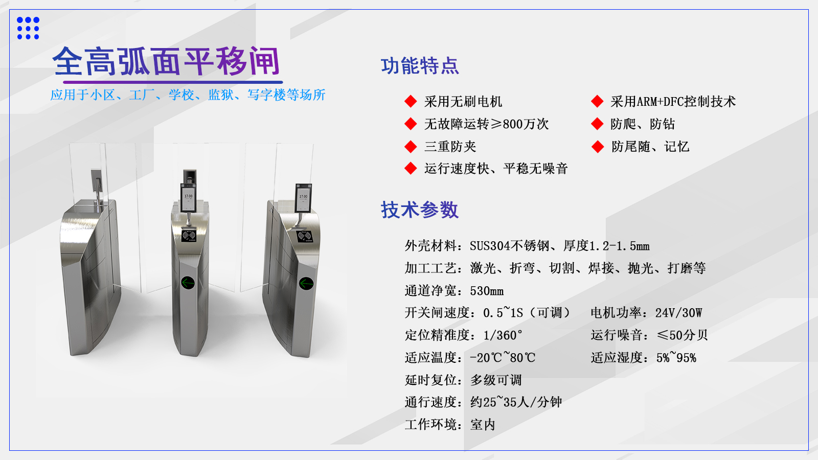 平移闸CXT-PY510S